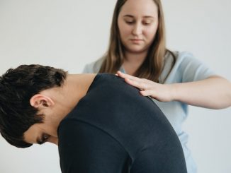 a patient being treated for chronic pain